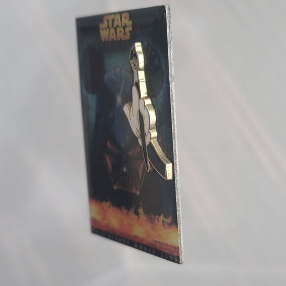 Disney WDW Star Wars Weekend 2005 Logo Mickey & Darth Vader LE 7000 Pin - Picture 5 of 13